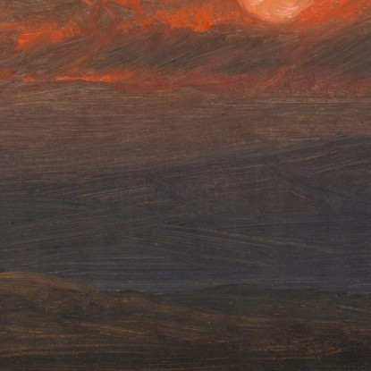 Il Carro Del Sole (Fantasia) Frederic Edwin Church fec101 quadro stampato su tela