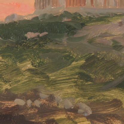 Il Partenone Da Sud-Est Frederic Edwin Church fec106 quadro stampato su tela