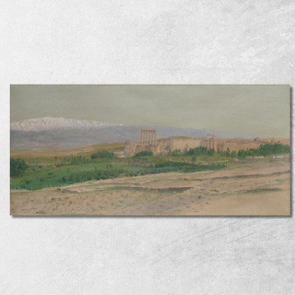 Veduta Di Baalbek Frederic Edwin Church fec118 quadro stampato su tela