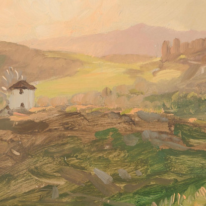 Veduta Dell'Acropoli Atene Frederic Edwin Church fec121 quadro stampato su tela