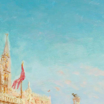 Acqua Alta Félix Ziem fzm3 quadro stampato su tela