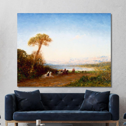 Beirut Ritorno Dalla Fantasia Félix Ziem fzm9 quadro stampato su tela