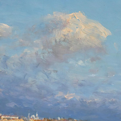 Costantinopoli Dal Mar Di Marmara Félix Ziem fzm18 quadro stampato su tela