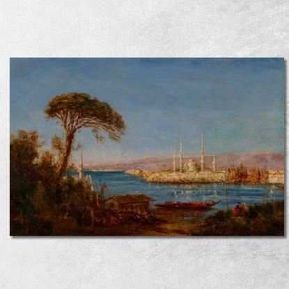 Costantinopoli Félix Ziem fzm22 quadro stampato su tela