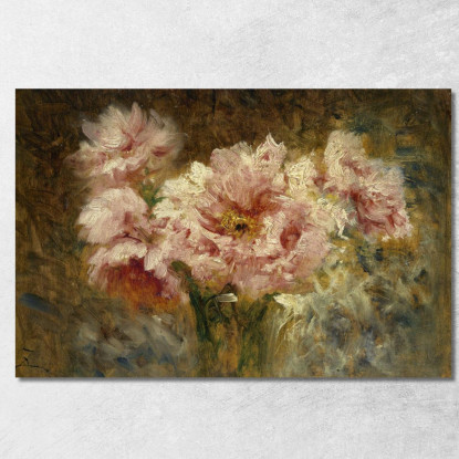 Fiori Félix Ziem fzm34 quadro stampato su tela