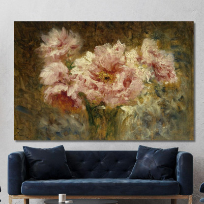 Fiori Félix Ziem fzm34 quadro stampato su tela