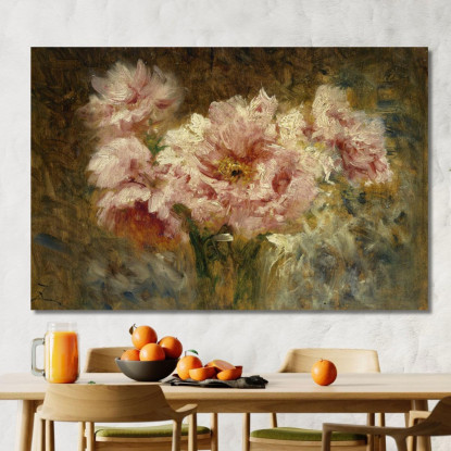 Fiori Félix Ziem fzm34 quadro stampato su tela