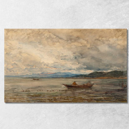 Fos Dintorni Di Martigues Félix Ziem fzm35 quadro stampato su tela