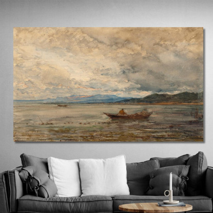 Fos Dintorni Di Martigues Félix Ziem fzm35 quadro stampato su tela