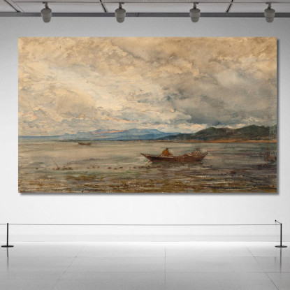 Fos Dintorni Di Martigues Félix Ziem fzm35 quadro stampato su tela