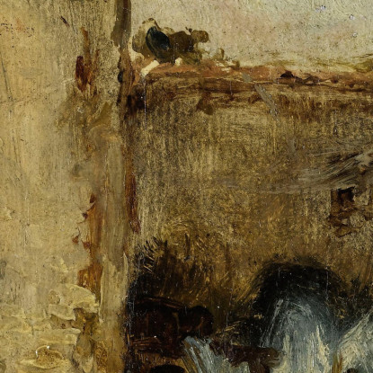 La Cascata Félix Ziem fzm50 quadro stampato su tela