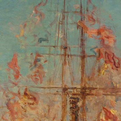 Il Colpo Di Cannone Félix Ziem fzm66 quadro stampato su tela