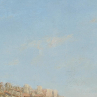 Marsiglia Il Vecchio Porto Félix Ziem fzm93 quadro stampato su tela