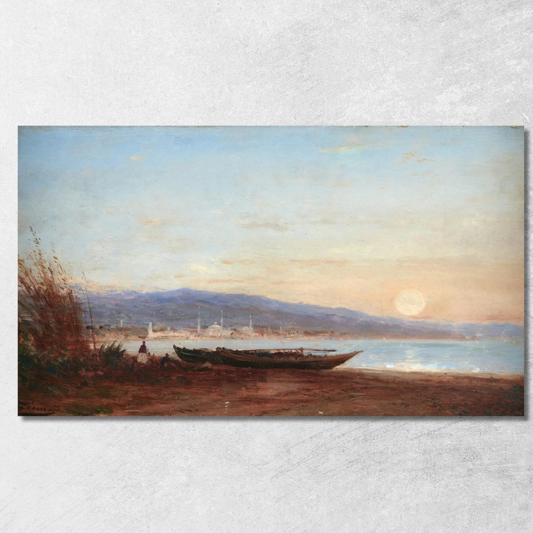 Sul Bosforo Félix Ziem fzm98 quadro stampato su tela