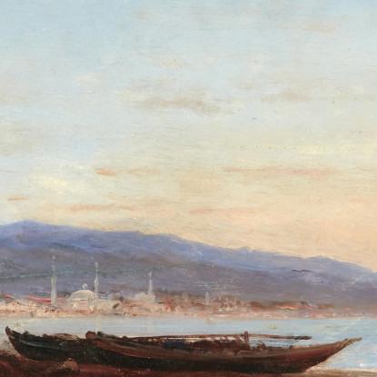 Sul Bosforo Félix Ziem fzm98 quadro stampato su tela