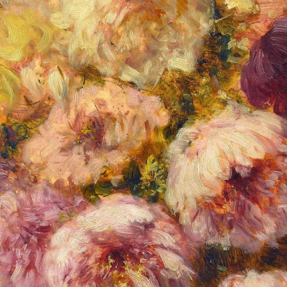 Peonie Félix Ziem fzm102 quadro stampato su tela