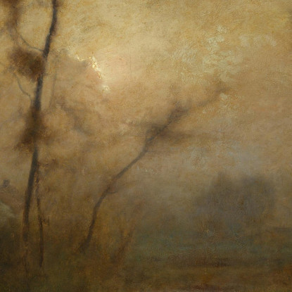 Un Mattino Argenteo George Inness gin2 quadro stampato su tela