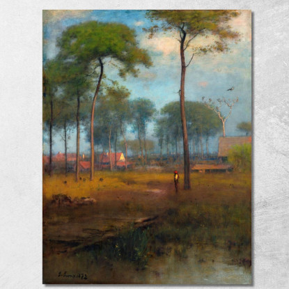 Mattina Presto A Tarpon Springs George Inness gin24 quadro stampato su tela