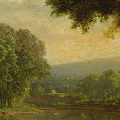 Paesaggio 3 George Inness gin48 quadro stampato su tela