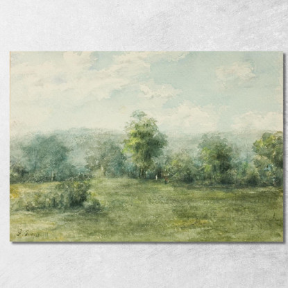 Paesaggio 4 George Inness gin49 quadro stampato su tela