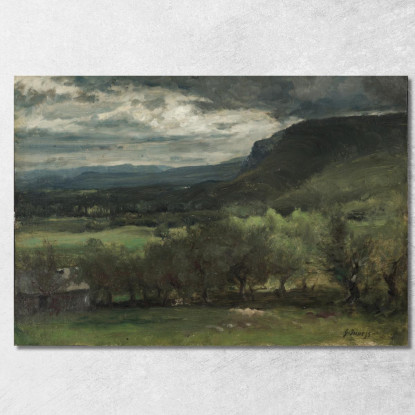 Montclair New Jersey George Inness gin60 quadro stampato su tela