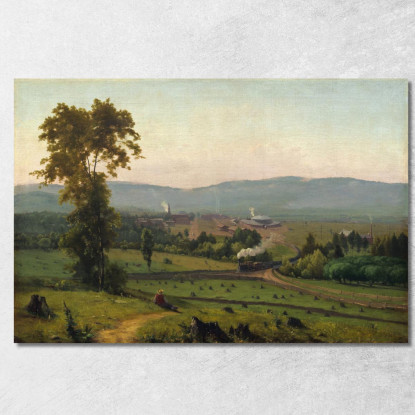 La Valle Di Lackawanna George Inness gin94 quadro stampato su tela