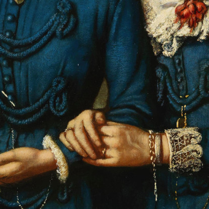 Ritratto Delle Due Figlie Della Famiglia Haag Hans Thoma hth15 quadro stampato su tela