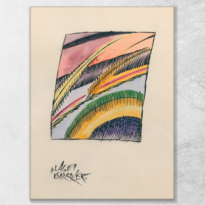 Lage Karl Wiener kwn300 quadro stampato su tela