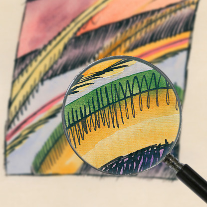 Lage Karl Wiener kwn300 quadro stampato su tela