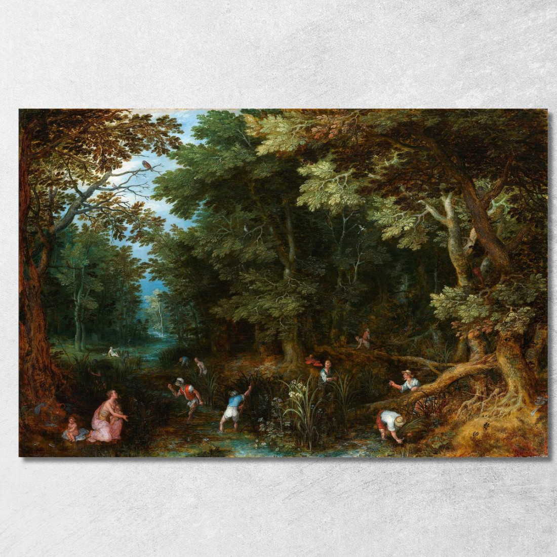 Latona E I Contadini Lici Jan Brueghel the Younger jby26 quadro stampato su tela
