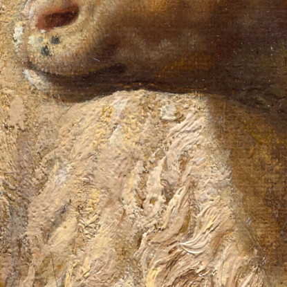 Una Pecora A Riposo Rosa Bonheur rbn4 quadro stampato su tela