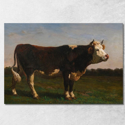 Il Re Della Mandria Rosa Bonheur rbn22 quadro stampato su tela