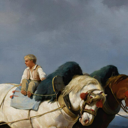 L'Aratura Rosa Bonheur rbn24 quadro stampato su tela