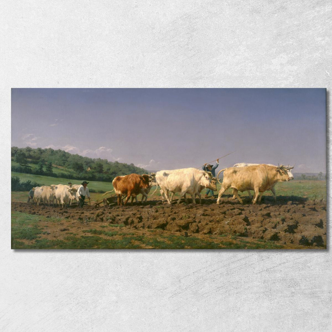 Aratura A Nevers Rosa Bonheur rbn34 quadro stampato su tela