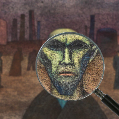 Persone Karl Wiener kwn319 quadro stampato su tela