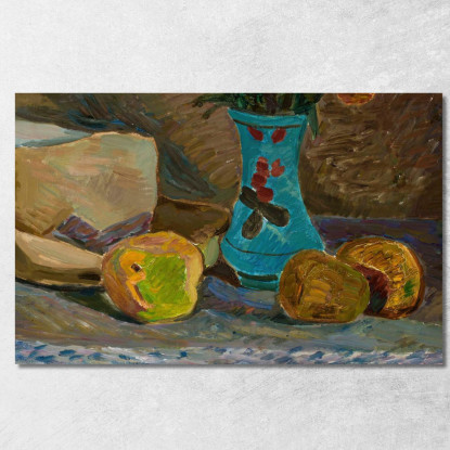 Vaso Di Fiori Blu Zygmunt Waliszewski zwl5 quadro stampato su tela