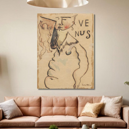 Venere Zygmunt Waliszewski zwl55 quadro stampato su tela