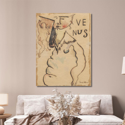 Venere Zygmunt Waliszewski zwl55 quadro stampato su tela