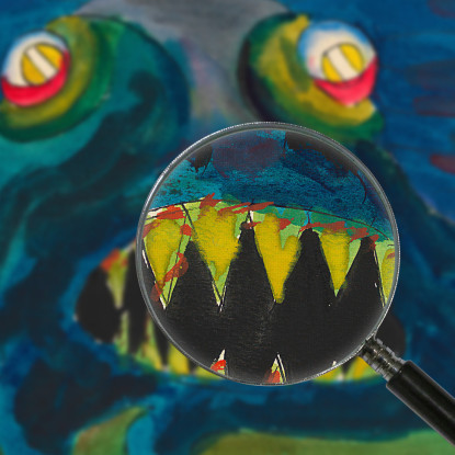 Moloch Karl Wiener kwn339 quadro stampato su tela