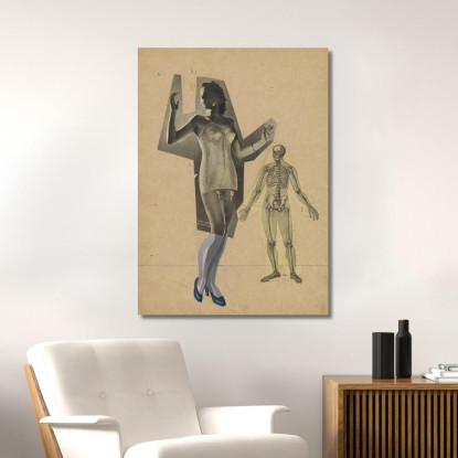 Ragazze E Morte Karl Wiener kwn347 quadro stampato su tela
