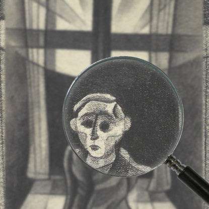 Ritratto Maschile Tratto Dai 150 Fogli Karl Wiener kwn362 quadro stampato su tela