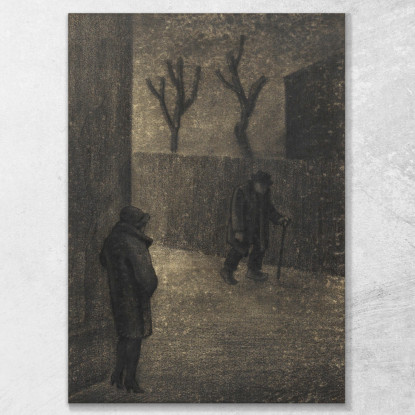 Sera Di Novembre Karl Wiener kwn426 quadro stampato su tela