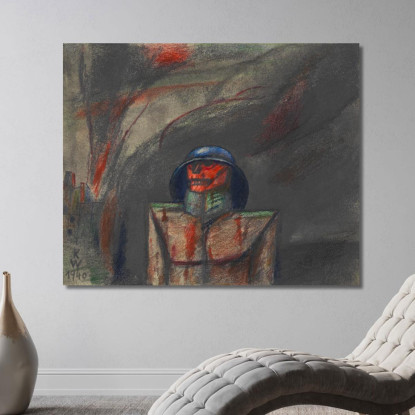 Senza Titolo Da I 150 Fogli Xiii Karl Wiener kwn462 quadro stampato su tela