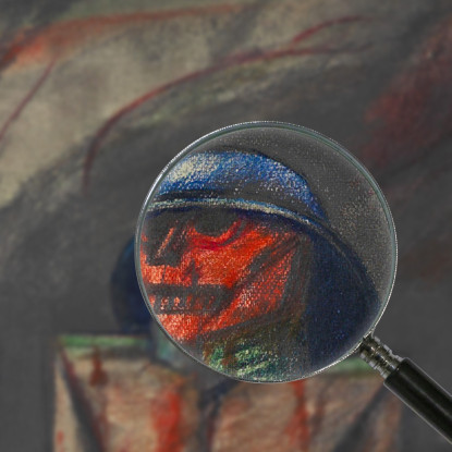 Senza Titolo Da I 150 Fogli Xiii Karl Wiener kwn462 quadro stampato su tela