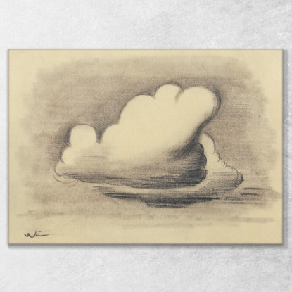 Schizzo A Matita Senza Titolo Karl Wiener kwn488 quadro stampato su tela