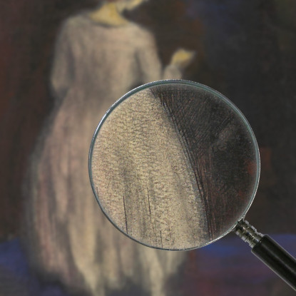 Figura Femminile Senza Titolo 2 Karl Wiener kwn517 quadro stampato su tela