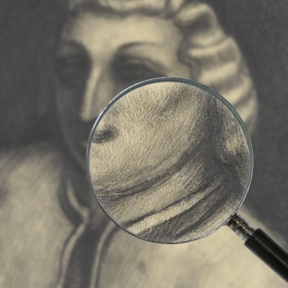 Ritratto Femminile Senza Titolo 2 Karl Wiener kwn608 quadro stampato su tela