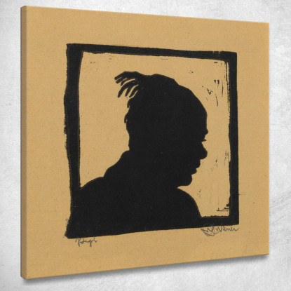 Bambino Karl Wiener kwn626 quadro stampato su tela