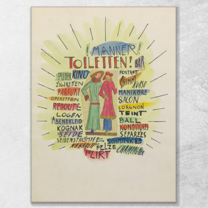 Intrattenimento Graz Karl Wiener kwn708 quadro stampato su tela