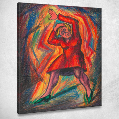 Disperazione 2 Karl Wiener kwn715 quadro stampato su tela